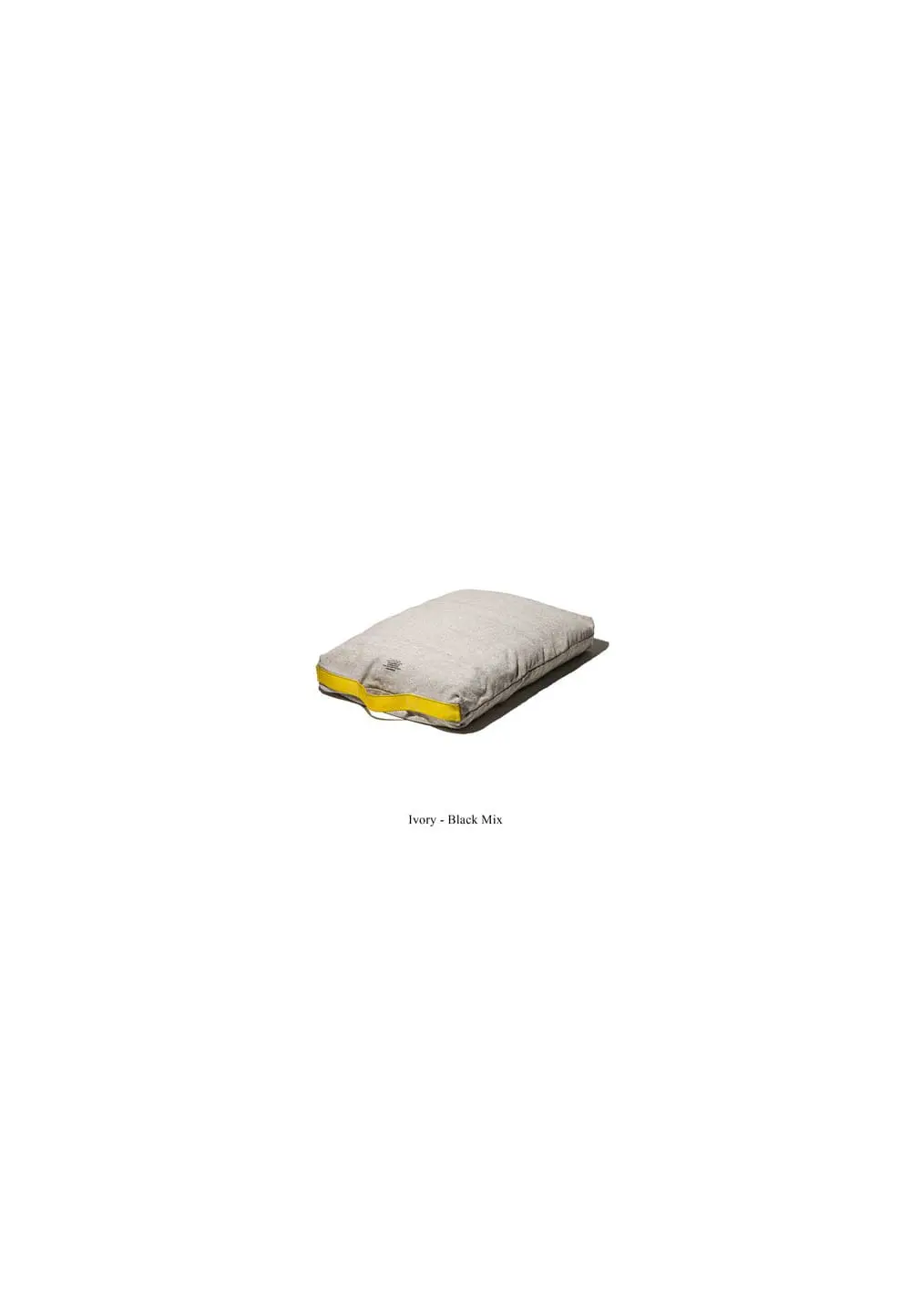PUEBCO PUEBCO CUSHION FOR HUMAN AND PET - IVORY/BLACK MIX