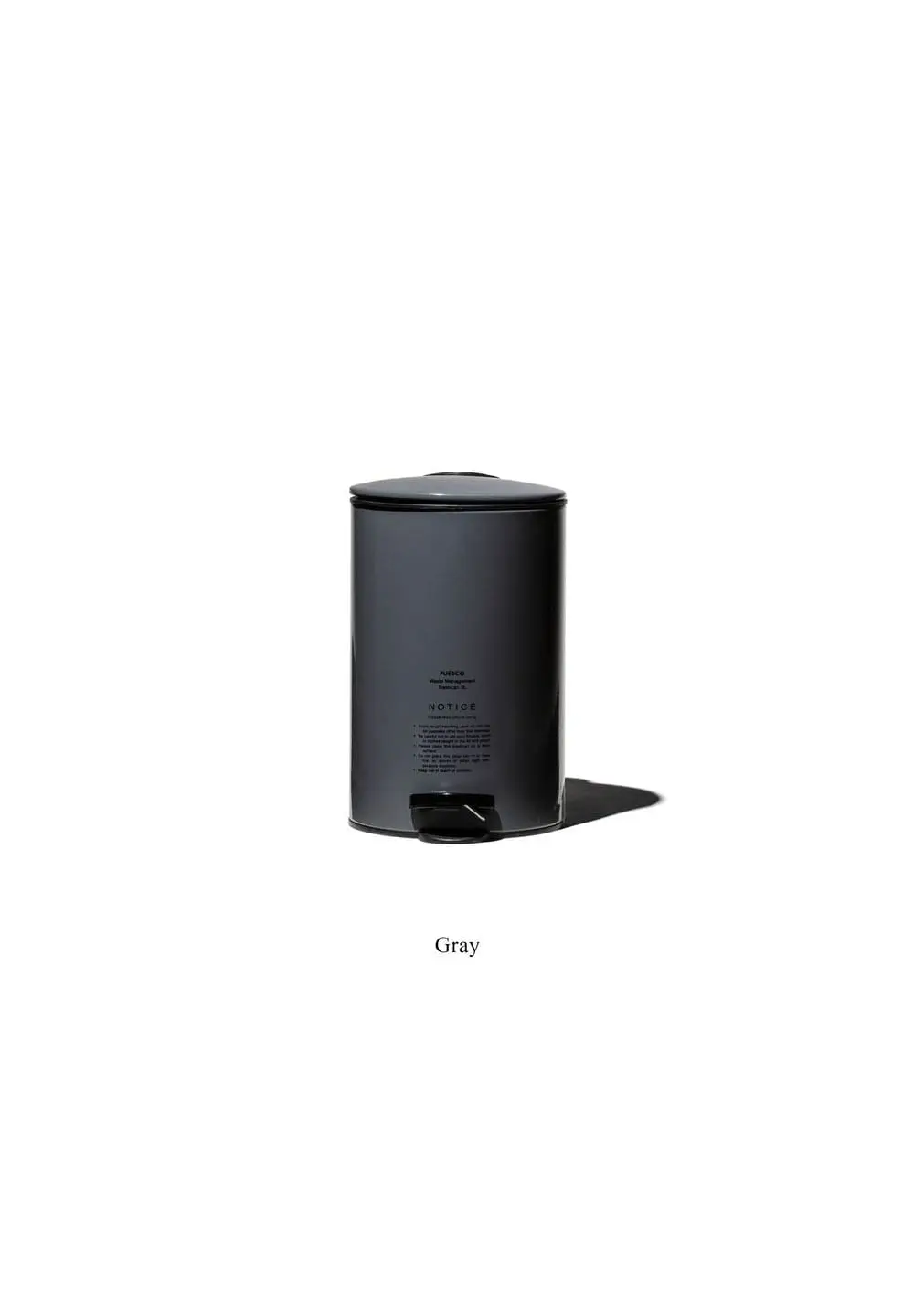 PUEBCO TRASHCAN - GREY