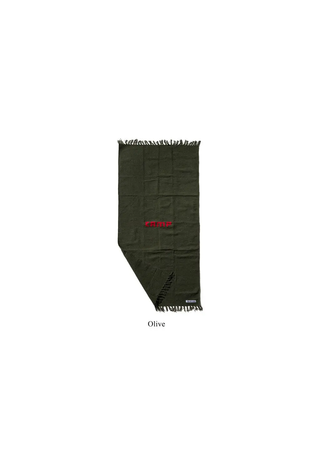 PUEBCO HANDLOOMED RECYCLE YARN CAMP RUG - OLIVE