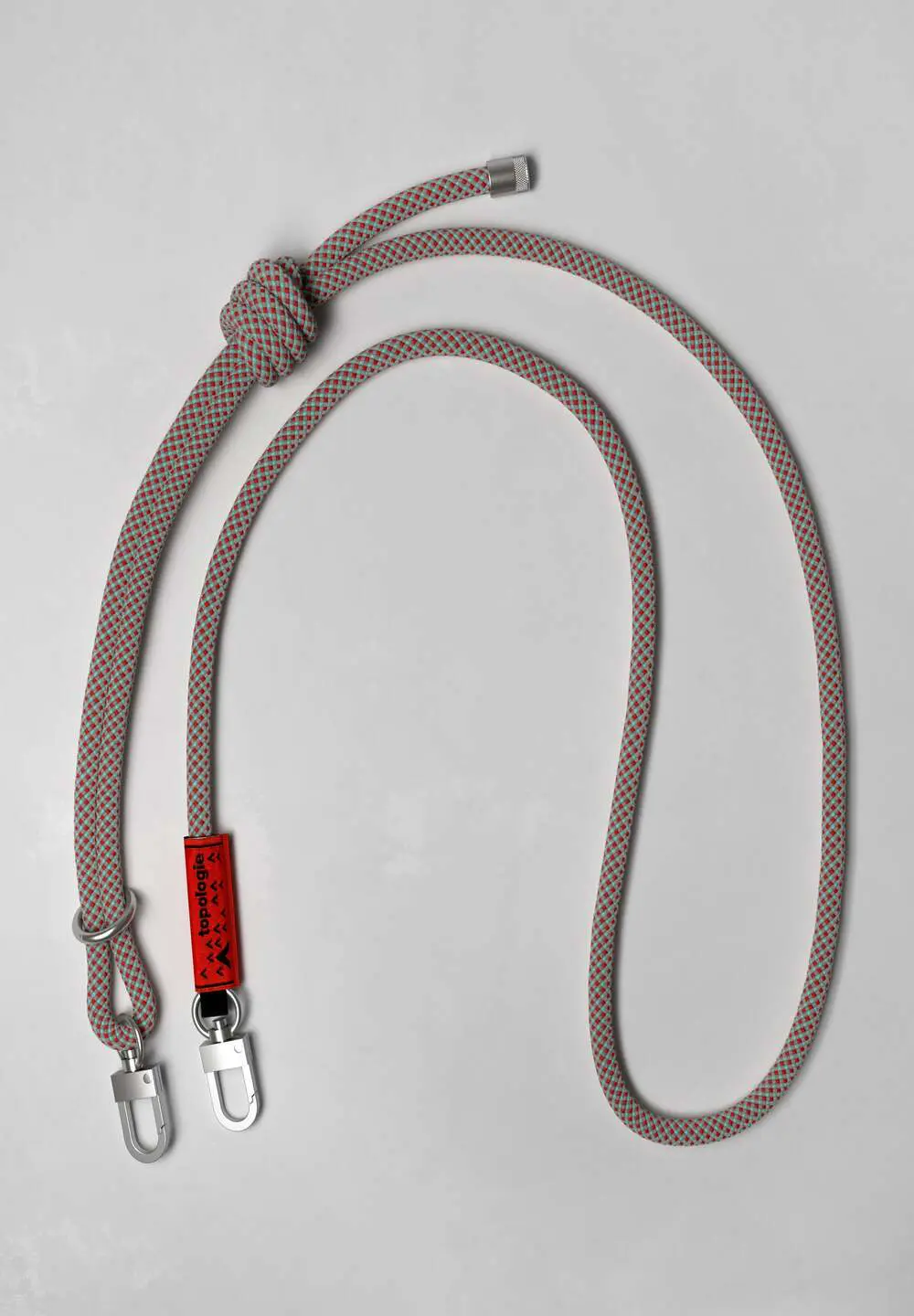 GREY / RED / BLUE LATTICE