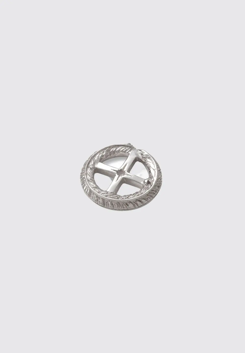 SAAD MEDICINE WHEEL SILVER 925 PENDANT TOP - No Color