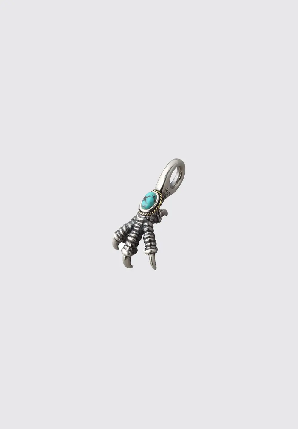 SAAD NATURAL STONE TURQUOISE STONE PENDANT - No Color