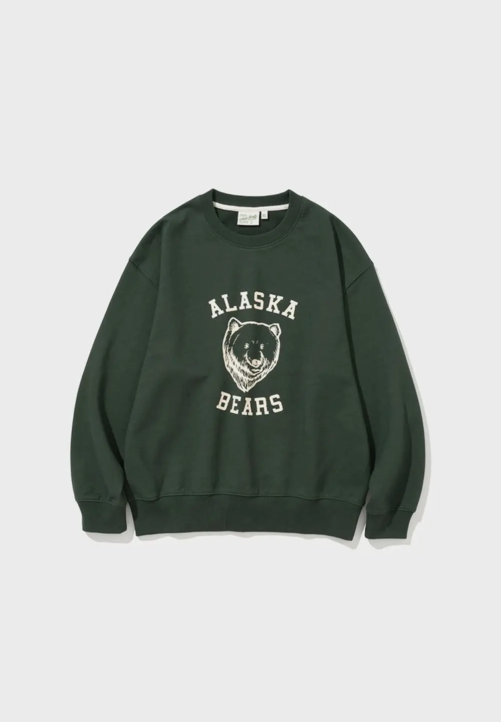 UNIFORM BRIDGE ALASKA BEARS SWEATSHIRTS - JUNGLE GREEN
