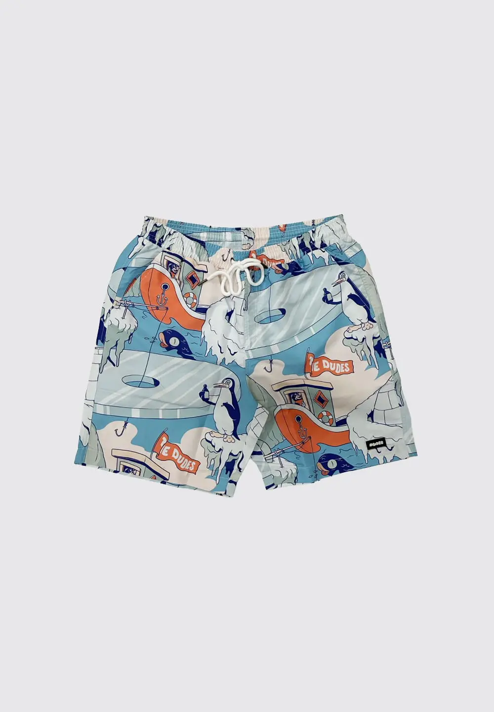 THE DUDES ICE JOB SWIM SHORTS - MULTICOLOR