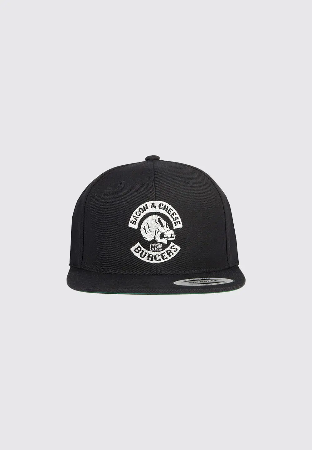 THE DUDES BACON CHEESE HAT - BLACK