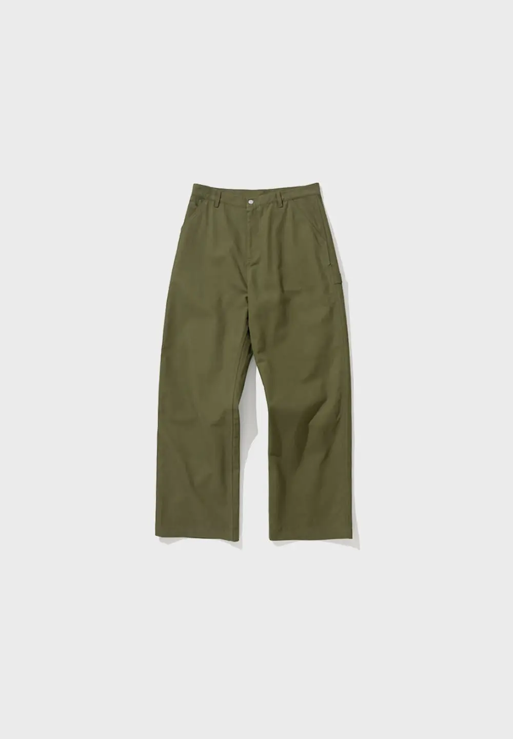 UNIFORM BRIDGE CANVAS CARPENTER PANTS - OLIVE