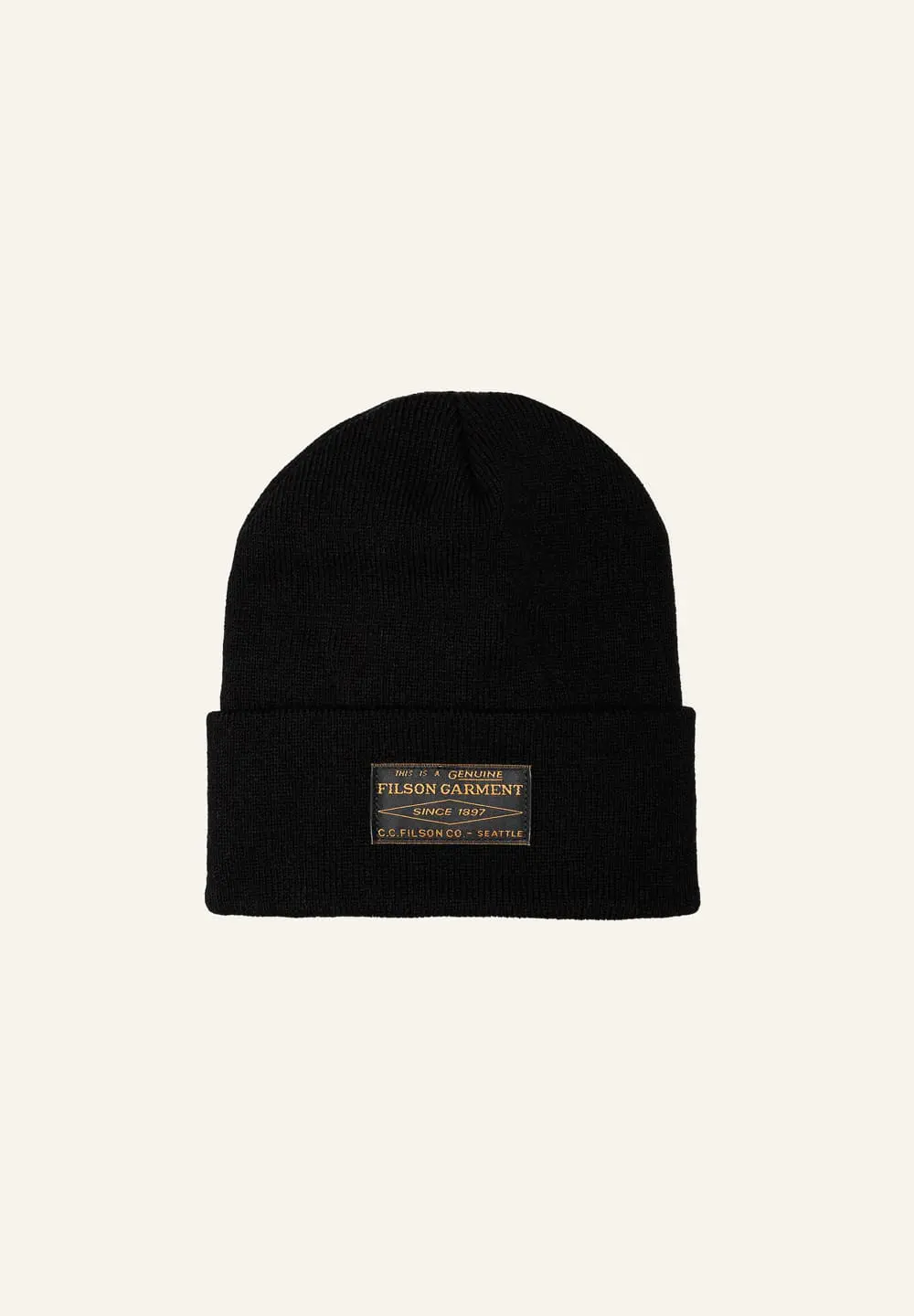 FILSON BALLARD WATCH CAP - BLACK