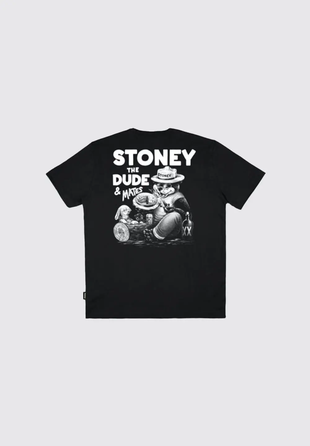 THE DUDES MATES T-SHIRT - BLACK