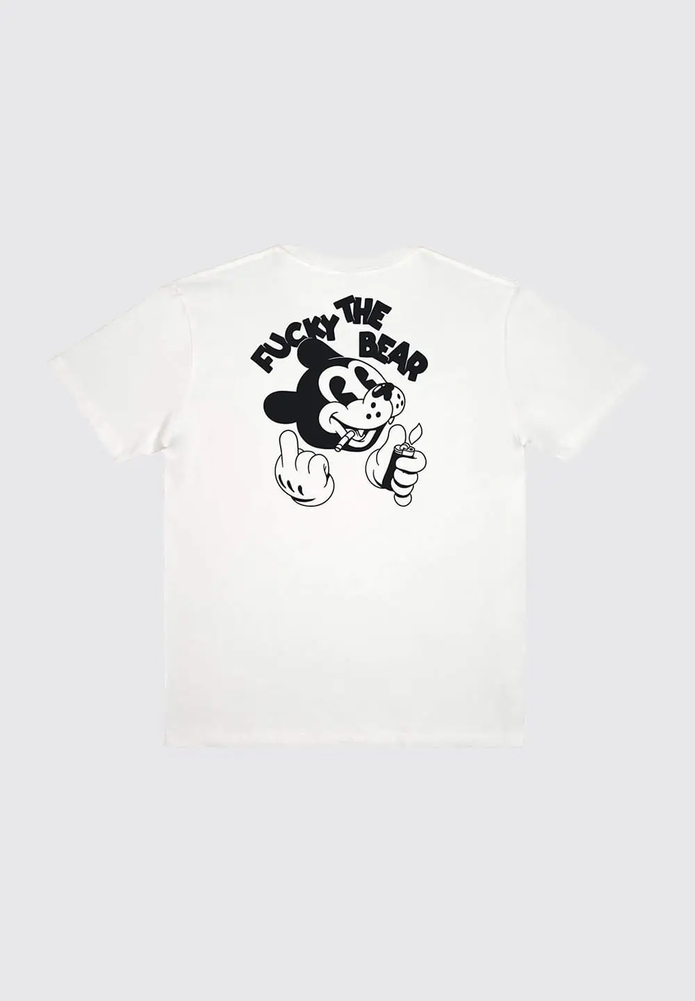 THE DUDES FUCKY T-SHIRT - OFF-WHITE