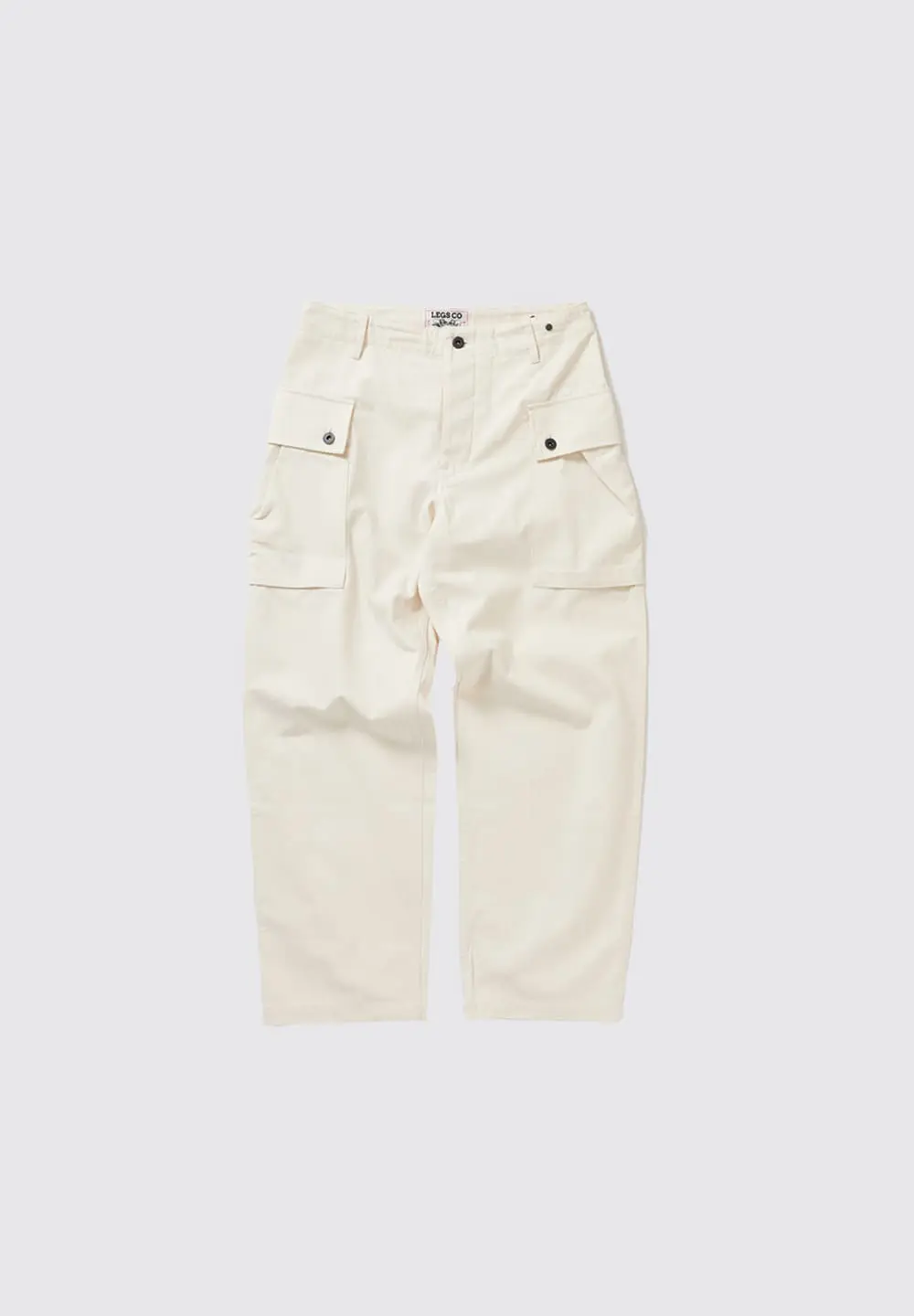 LEGS CO MONKEY PANTS - OFF WHITE