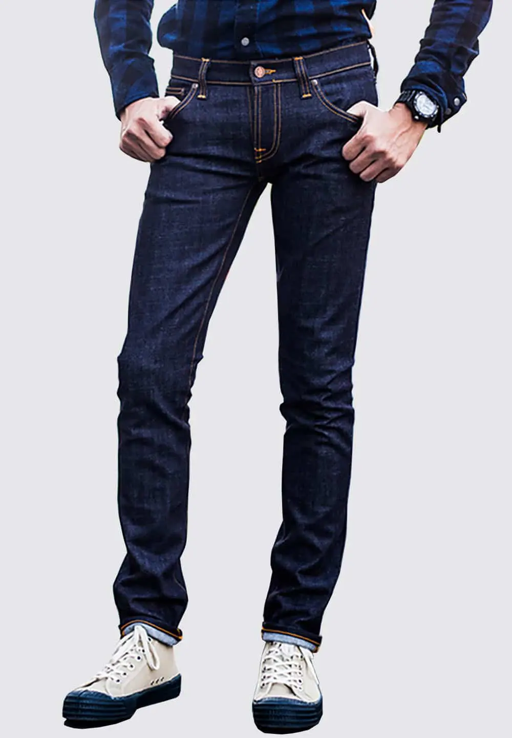NUDIE JEANS TIGHT LONG JOHN - DRY SLOW ORANGE
