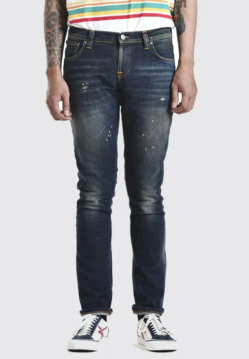 NUDIE JEANS TIGHT LONG JOHN - STONEMASON REPLICA