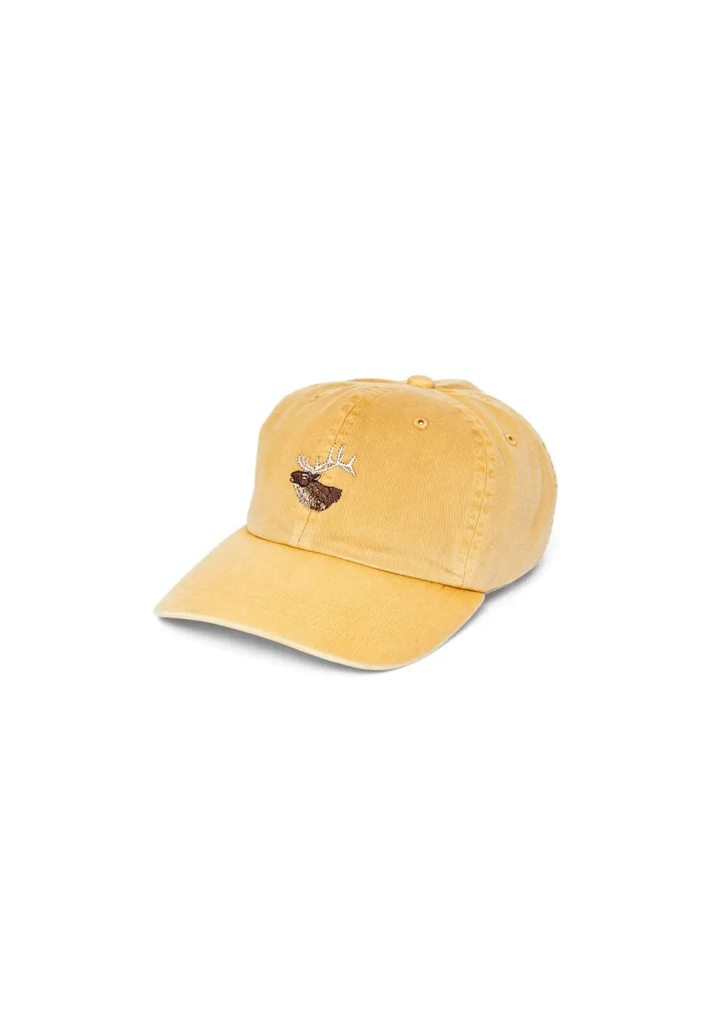 FILSON WASHED LOW-PROFILE LOGGER CAP - LEMON/ELK
