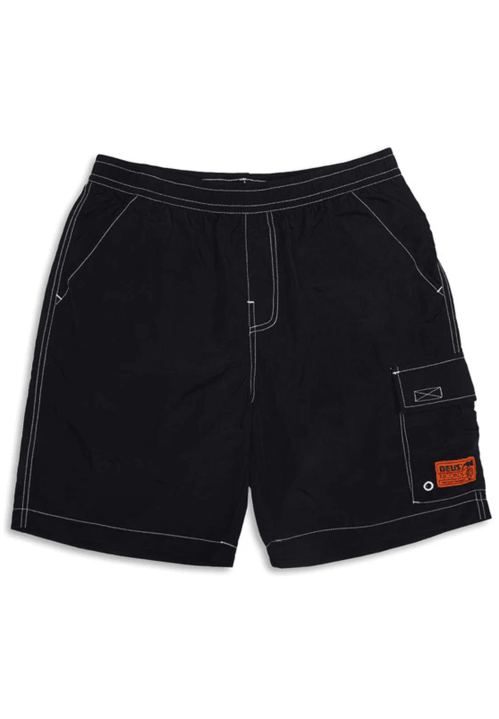 DEUS EX MACHINA BIG FELLA SWIM SHORT (MESH) - BLACK