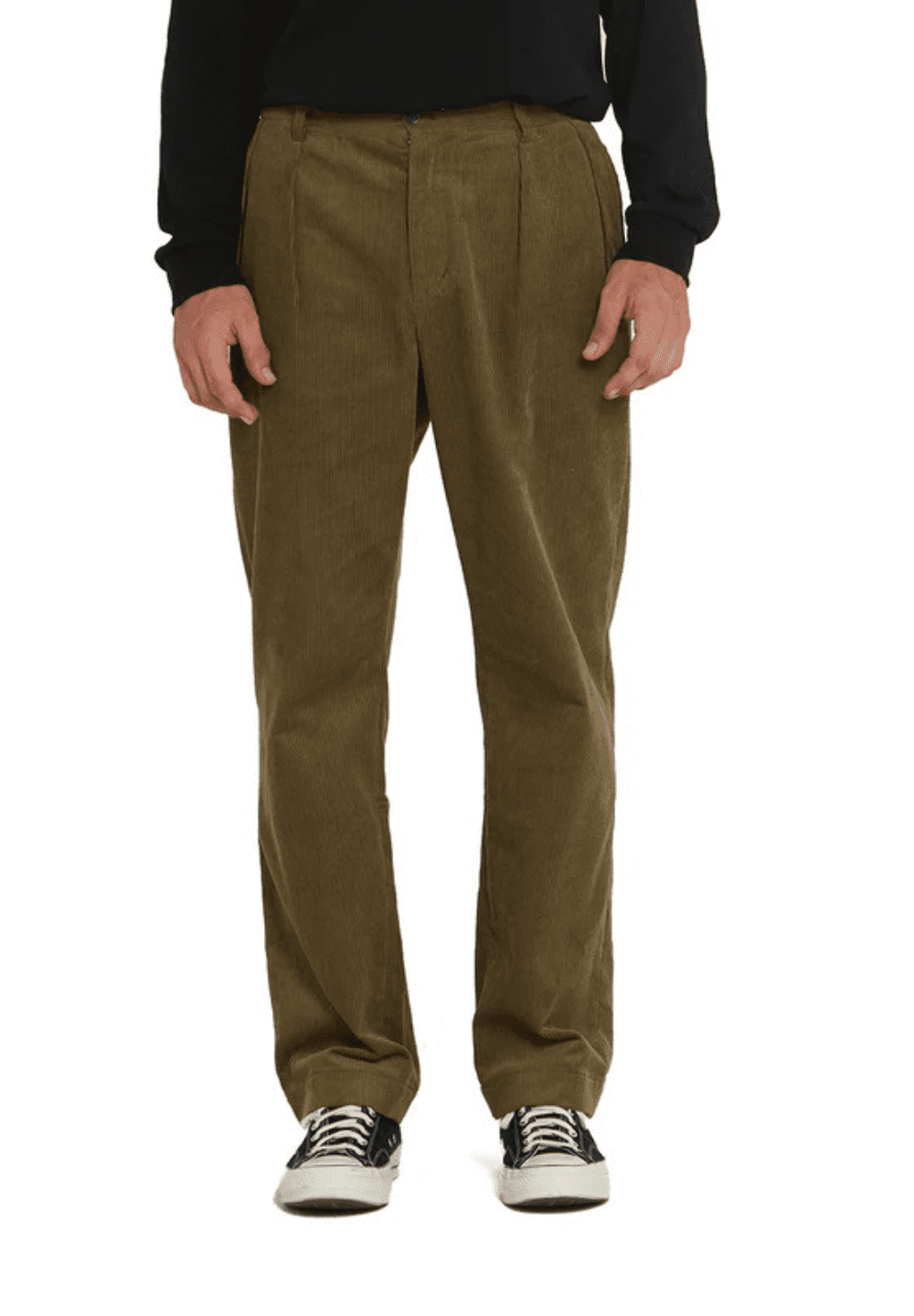 DEUS EX MACHINA ALPINE CORD PANT - MILITARY OLIVE