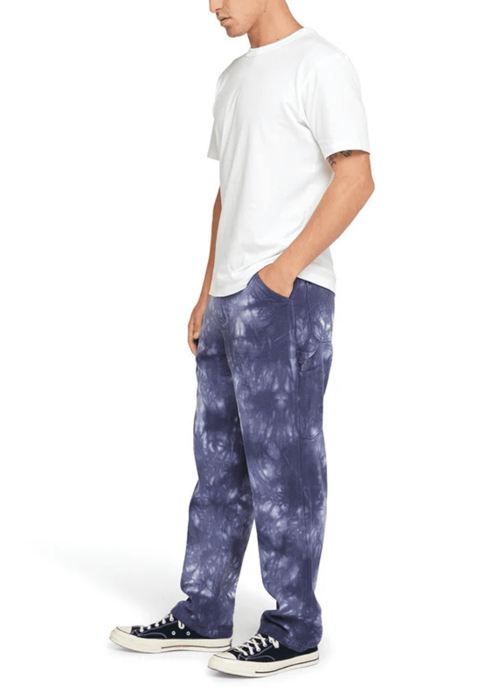 DEUS EX MACHINA BIG FELLA DYED PANT - INDIGO