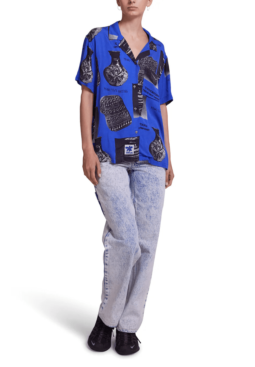 DEUS EX MACHINA IMPERMANENCE SS SHIRT - GHOSTED WEB
