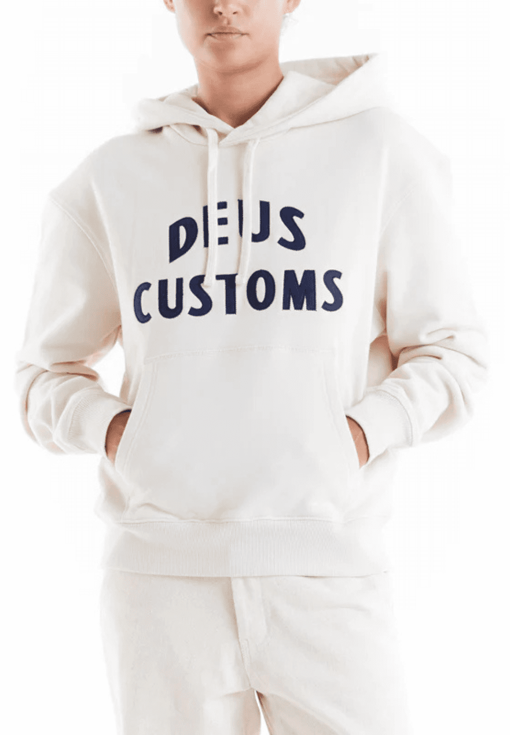 DEUS EX MACHINA PREMONITION HOODIE - DIRTY WHITE