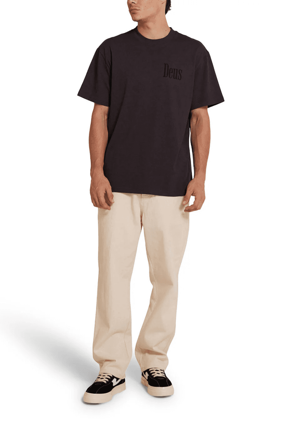 DEUS EX MACHINA PARTISAN TEE - ANTHRACITE