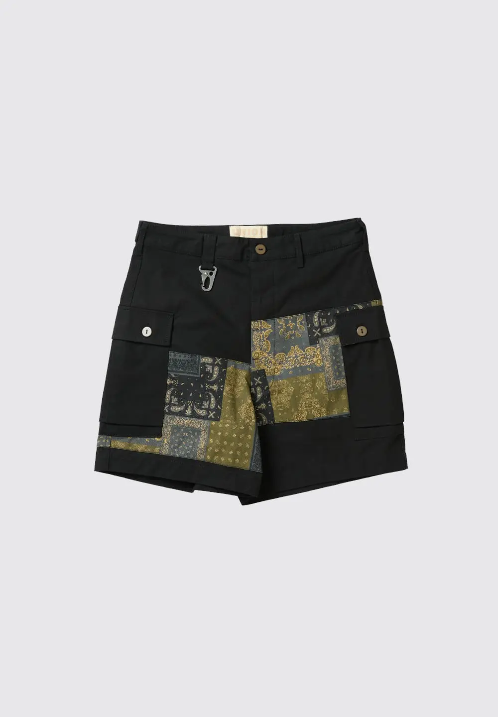 UNION LABS PATCH UP P43 SHORTS - BLACK