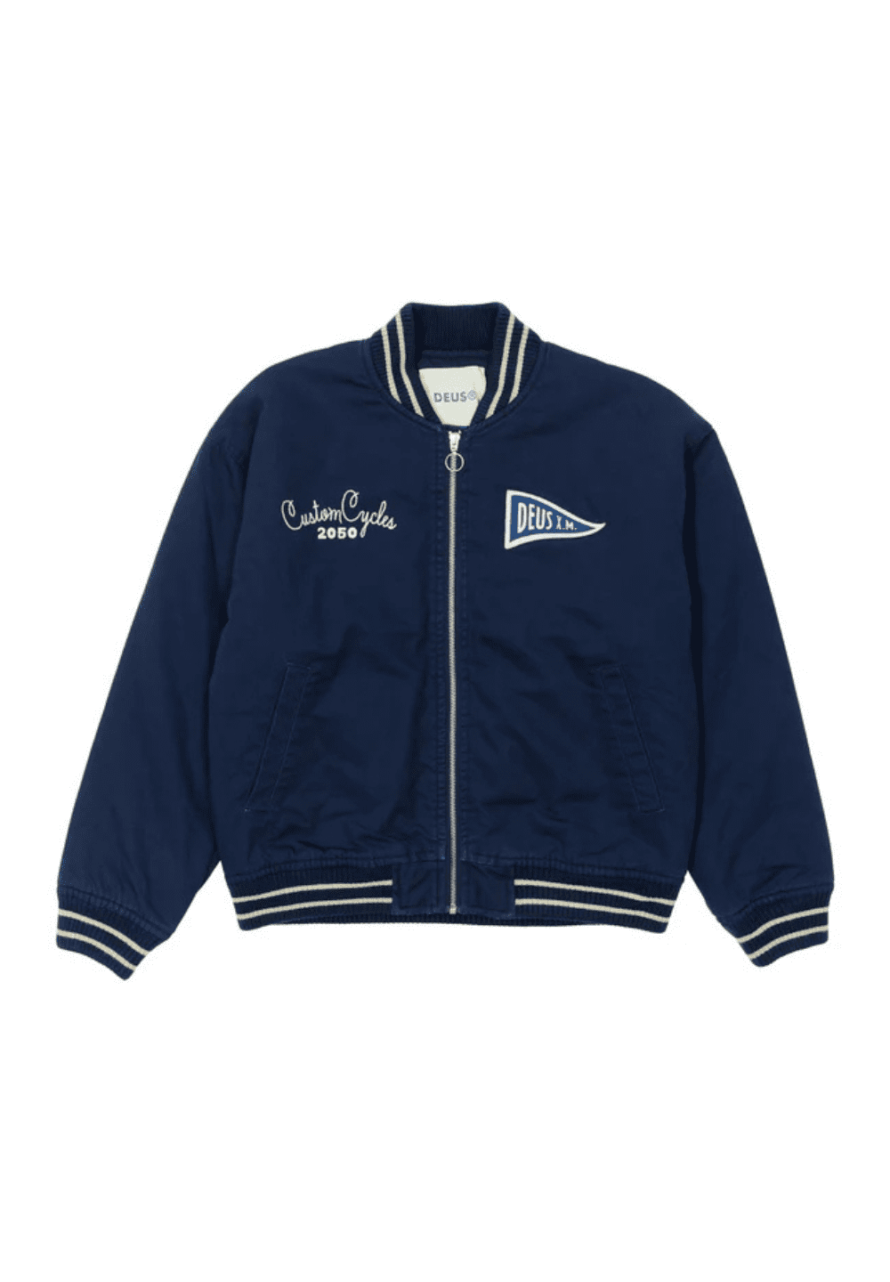 DEUS EX MACHINA 2ND HAND BOMBER - MECHANIC BLUE
