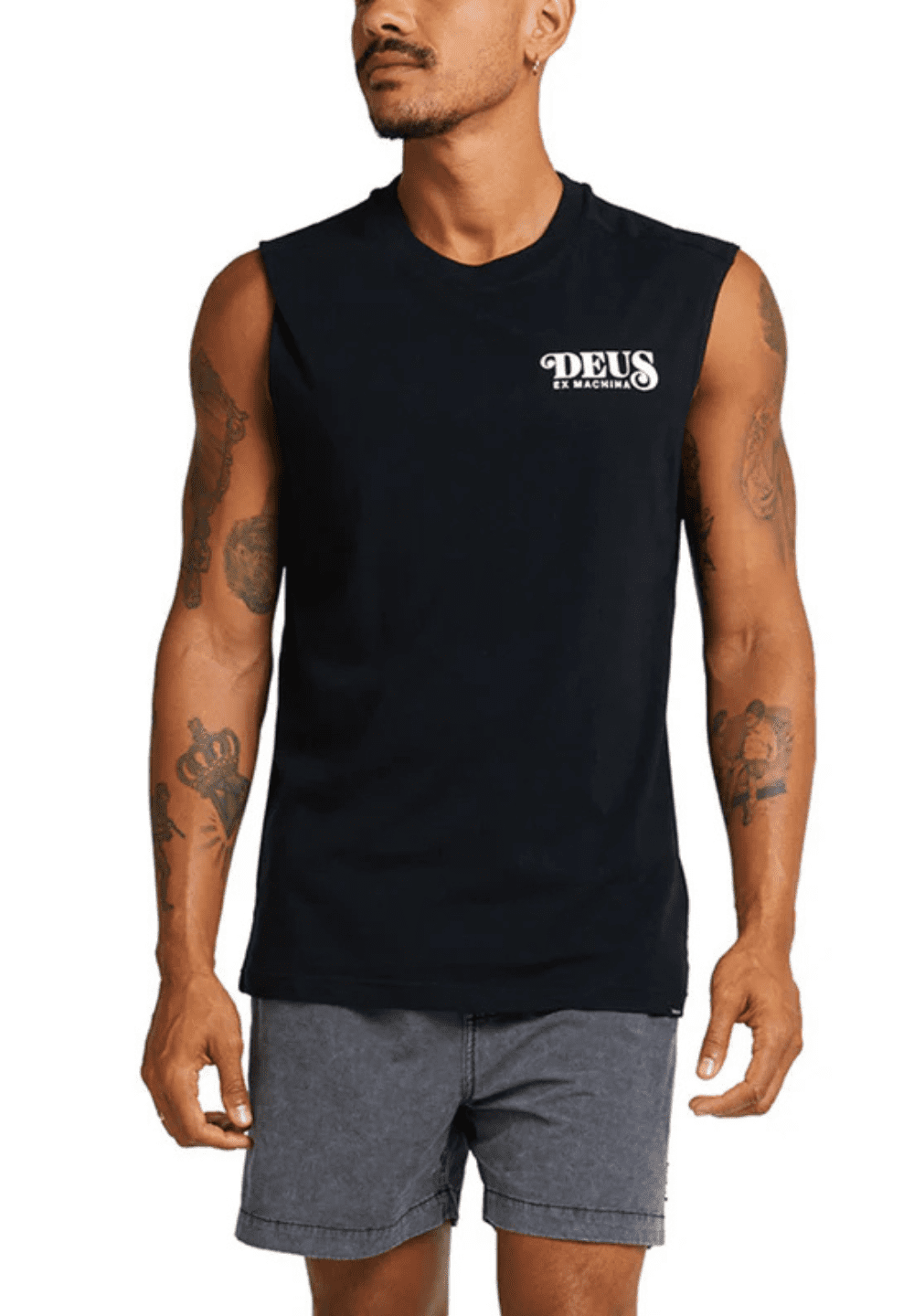 DEUS EX MACHINA MOSEY MUSCLE - BLACK