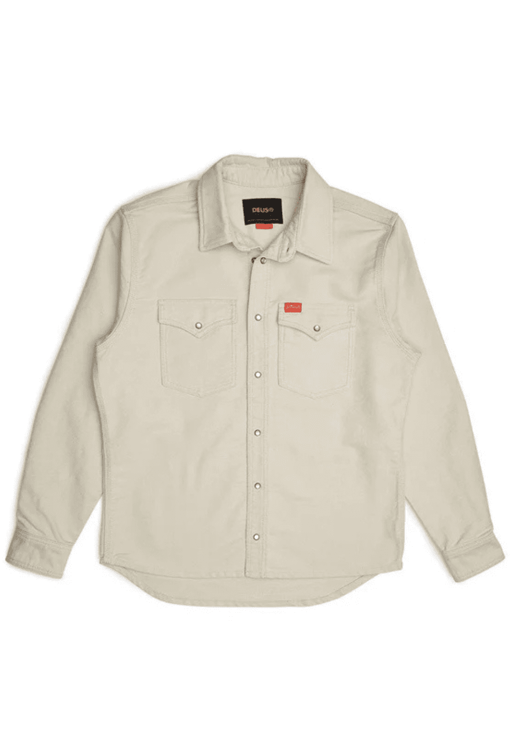 DEUS EX MACHINA WESTERN MOLESKIN SHIRT - DIRTY WHITE