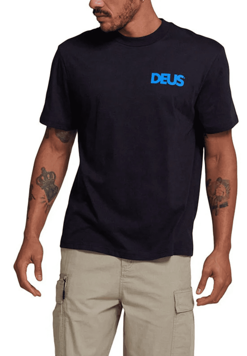 DEUS EX MACHINA BIARRITZ SURF TEE - BLACK