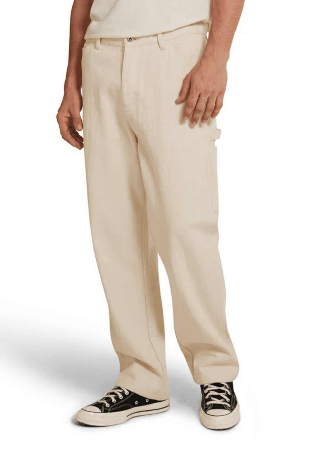 DEUS EX MACHINA BIG FELLA DENIM PANT - NATURAL