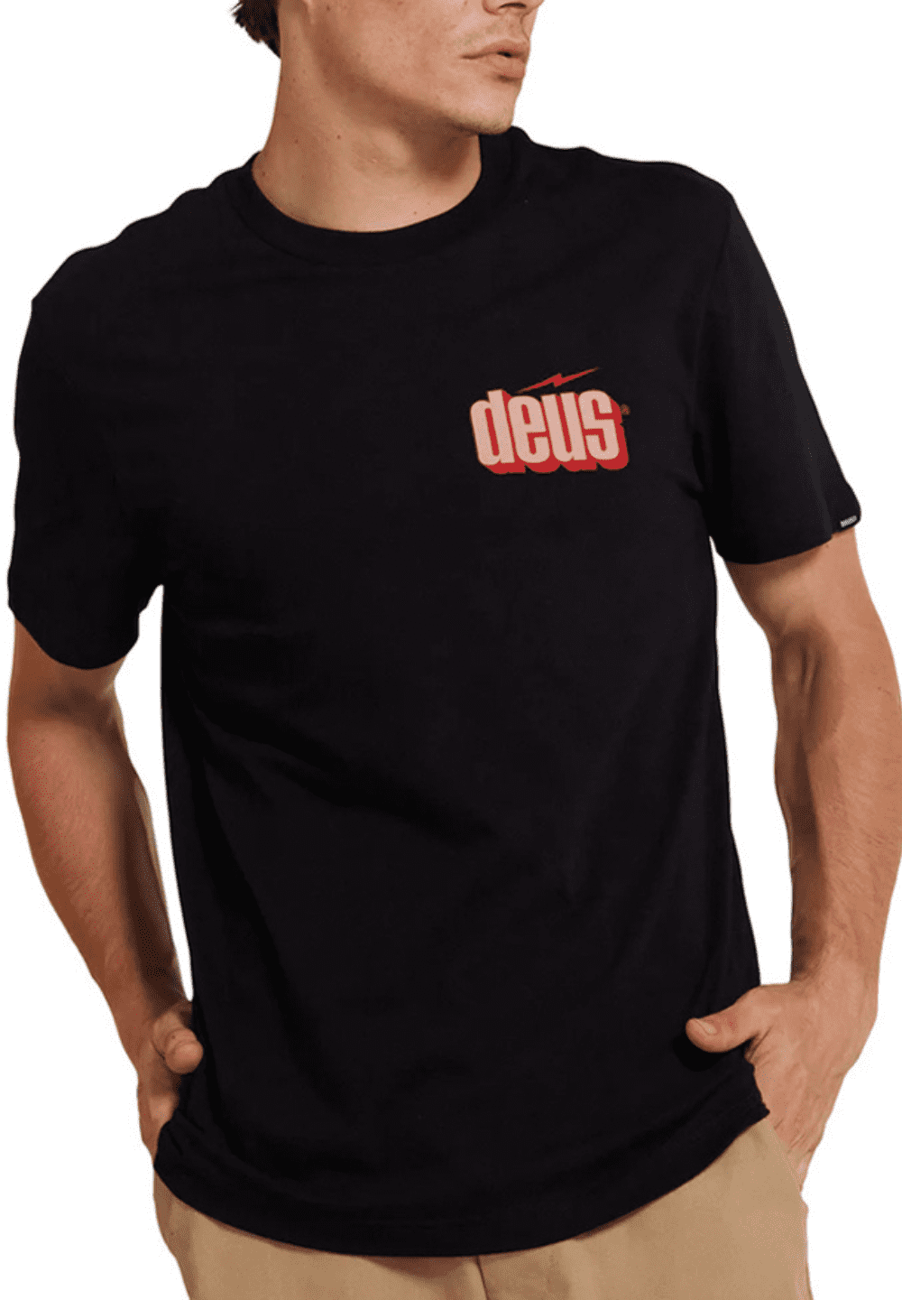 DEUS EX MACHINA BOLTER TEE - BLACK