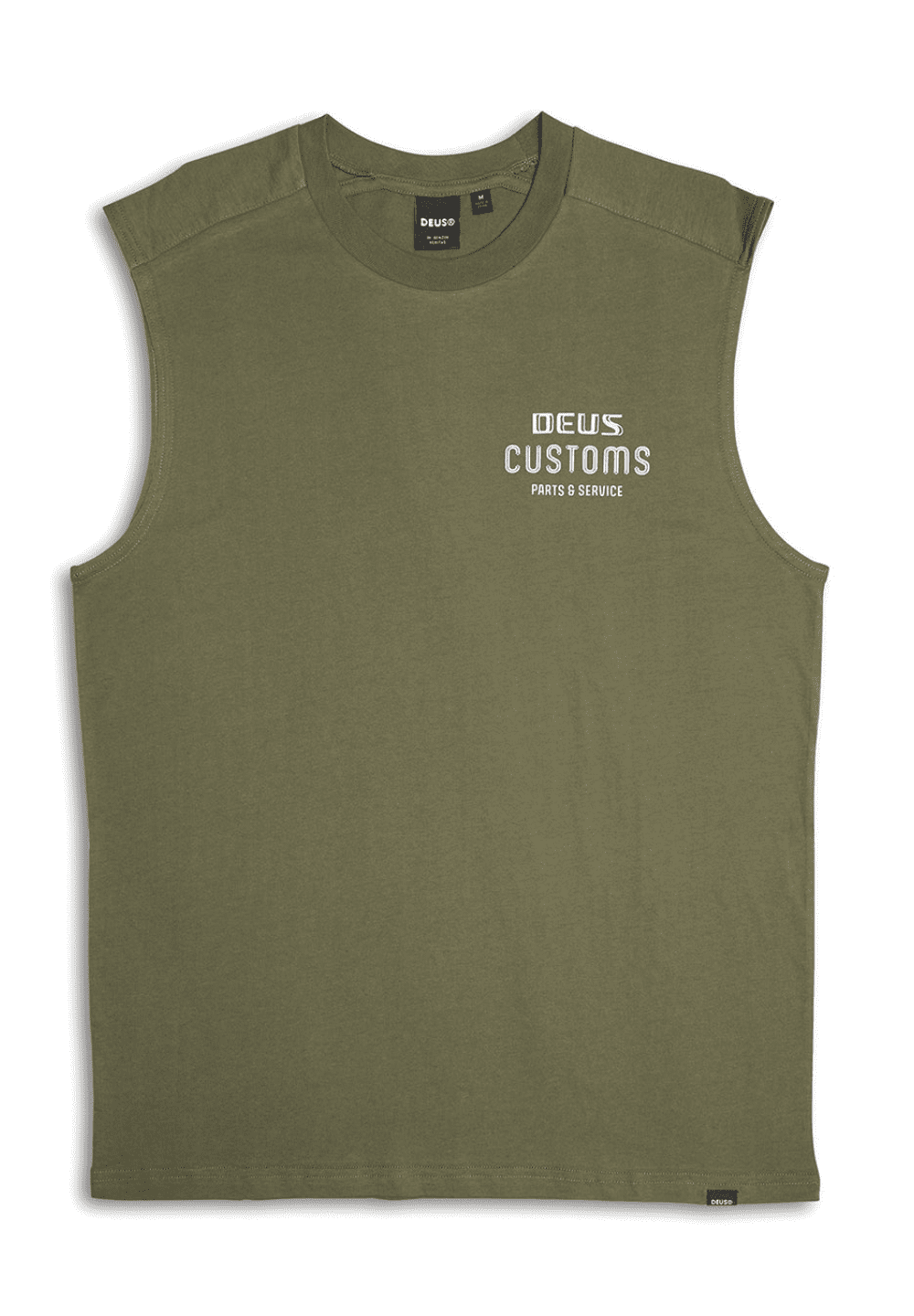 DEUS EX MACHINA CHROME MUSCLE - LICHEN GREEN