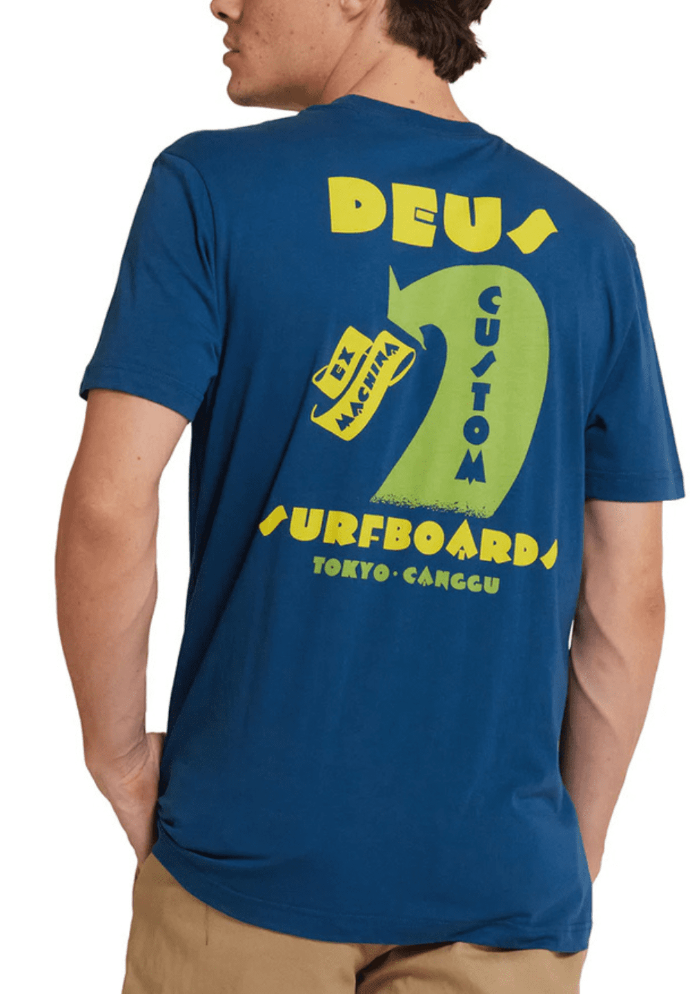 DEUS EX MACHINA FOUR FEET TEE - MOROCCAN BLUE