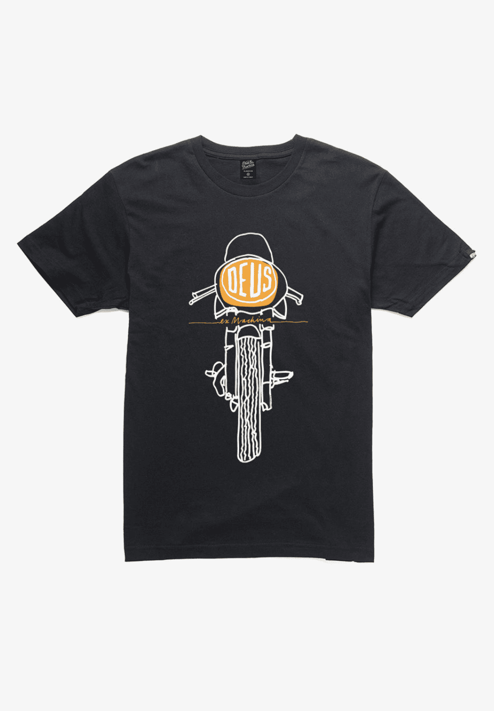 DEUS EX MACHINA FRONTAL MATCHLESS - BLACK