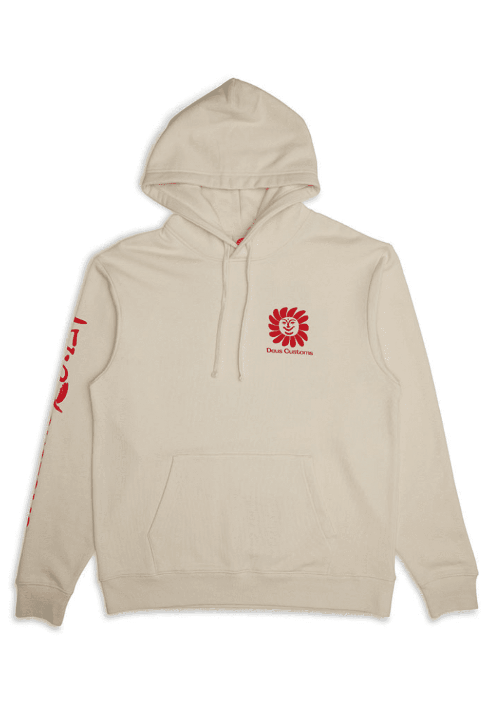 DEUS EX MACHINA HELIOS HOODIE - DIRTY WHITE