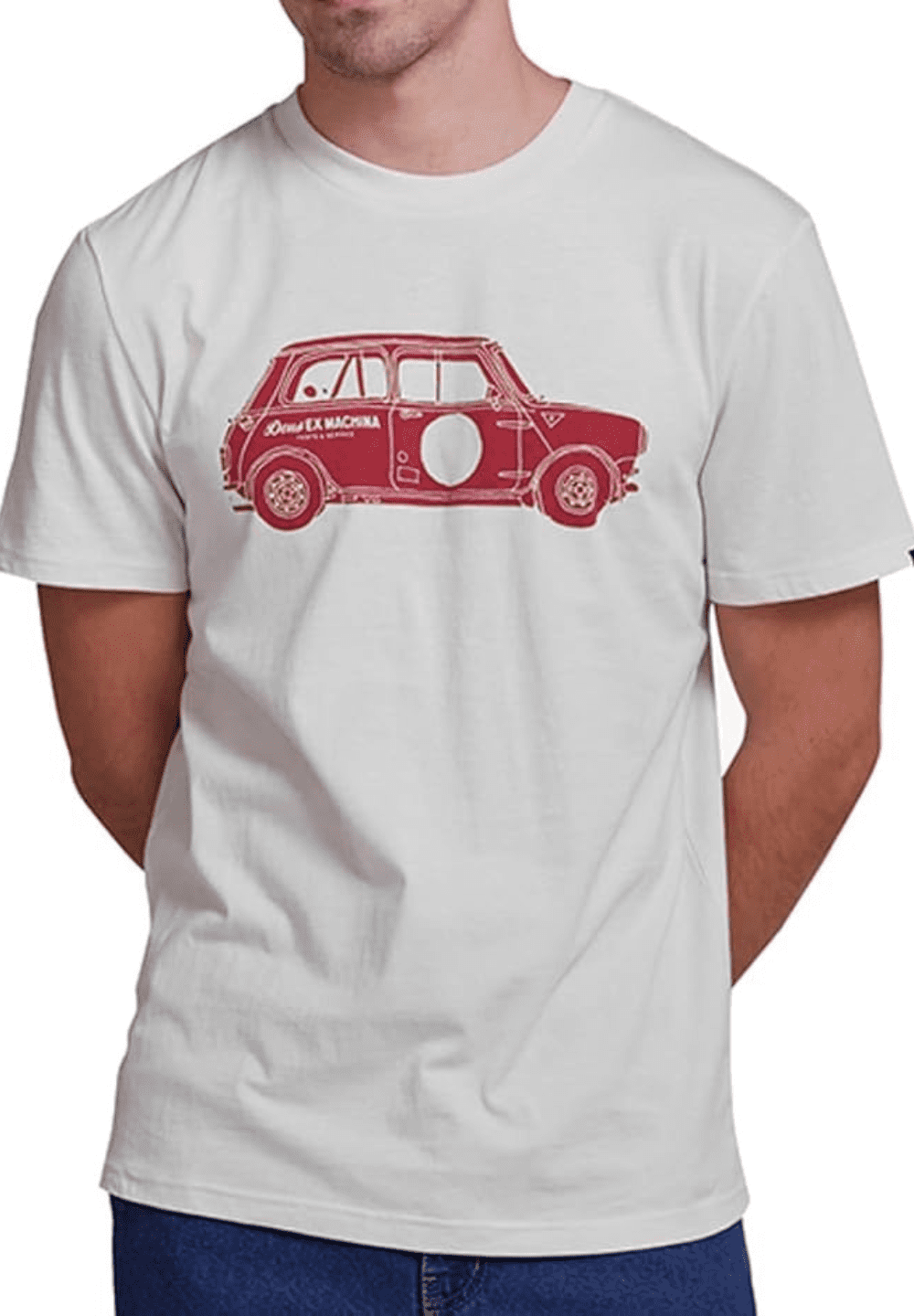 DEUS EX MACHINA MINI TEE - VINTAGE WHITE