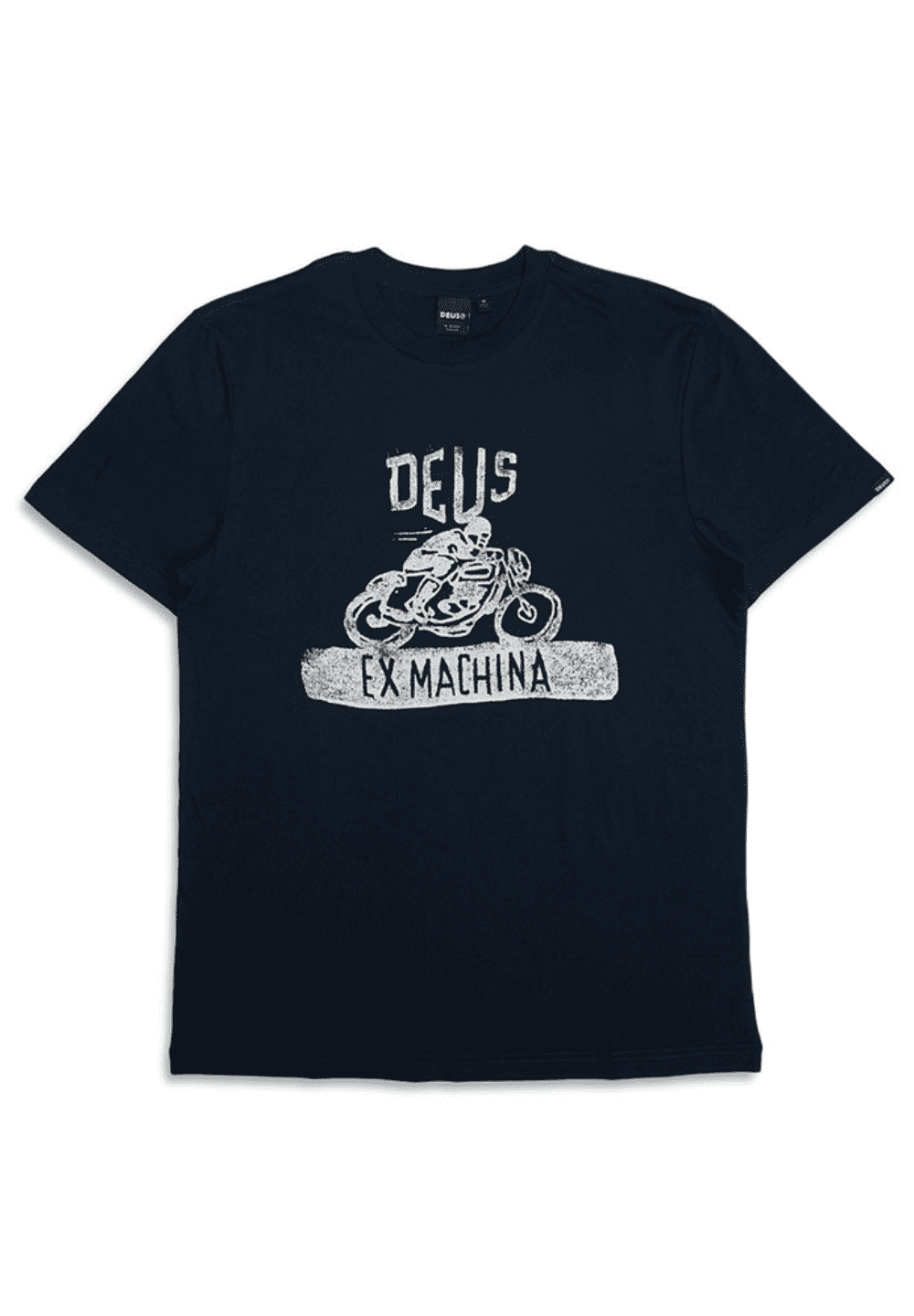 DEUS EX MACHINA OLD TURPS TEE - NAVY