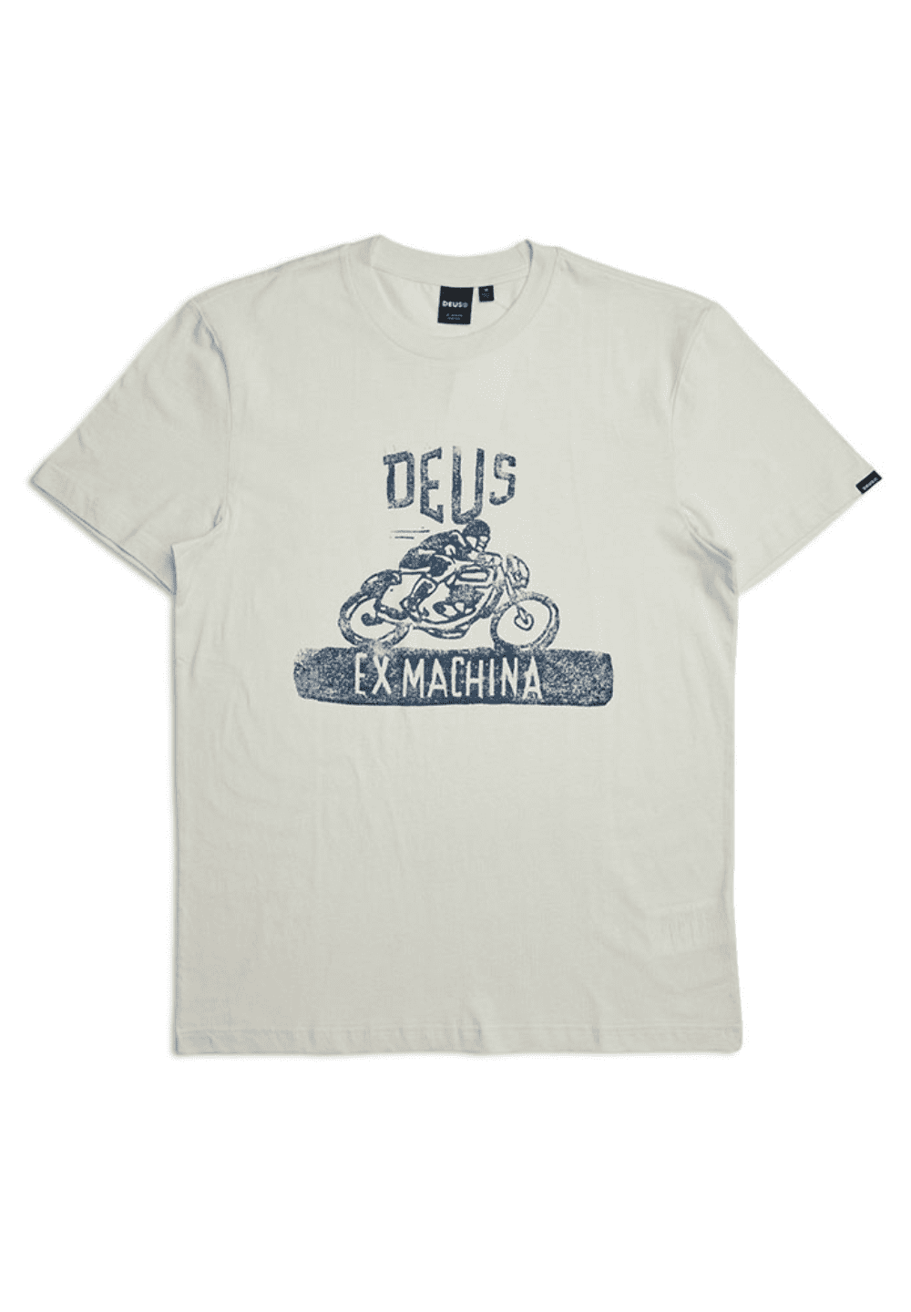DEUS EX MACHINA OLD TURPS TEE - VINTAGE WHITE