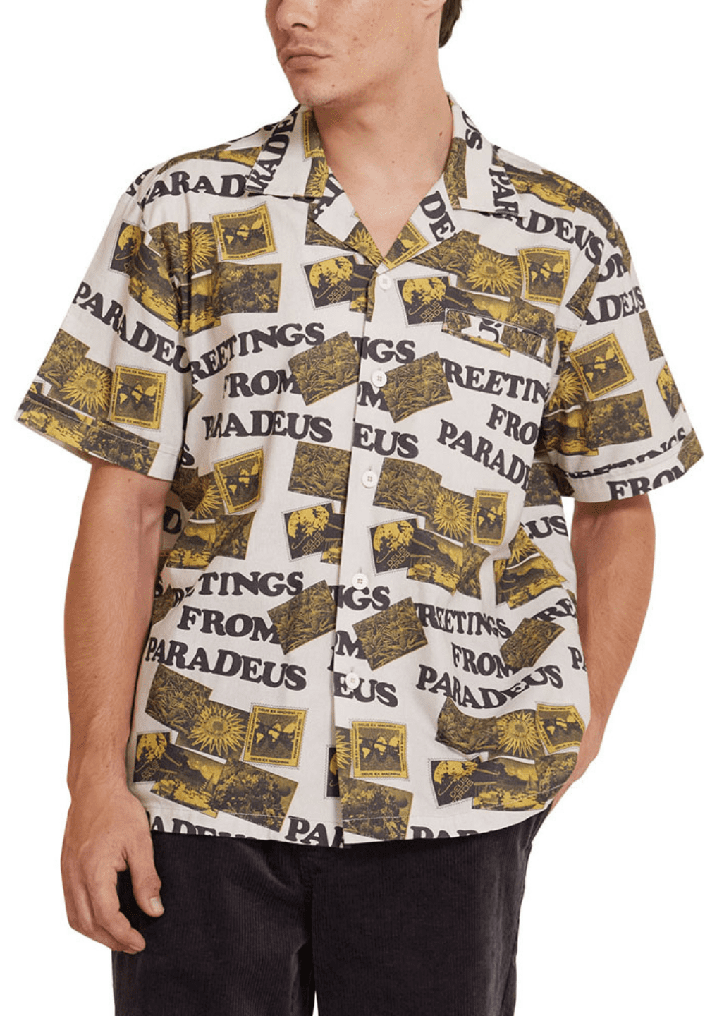 DEUS EX MACHINA PARADEUS SHIRT - DIRTY WHITE