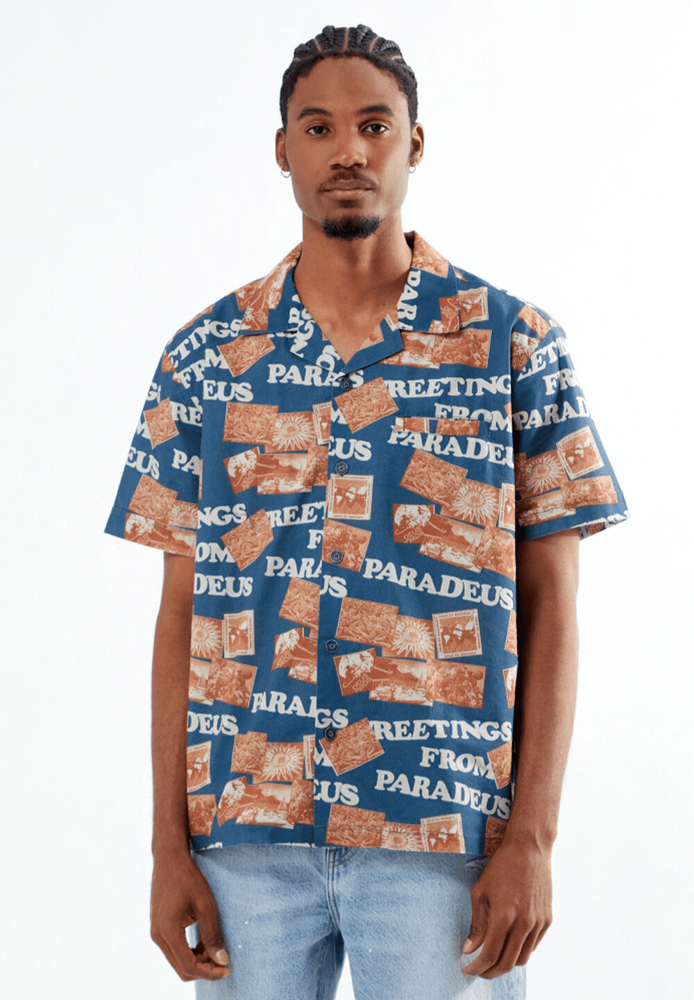 DEUS EX MACHINA PARADEUS SHIRT - MOROCCAN BLUE
