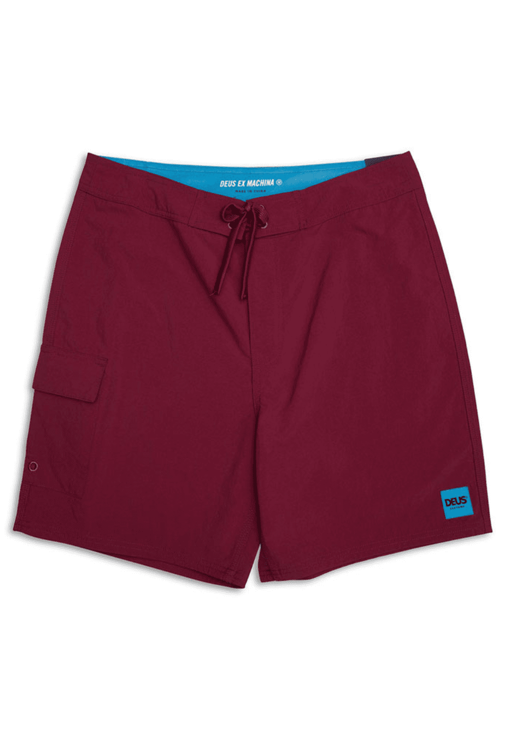 DEUS EX MACHINA POCKET BOARDSHORT - RHODO