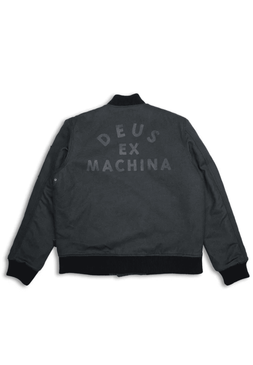DEUS EX MACHINA RIDERS FRIEND BOMBER - BLACK