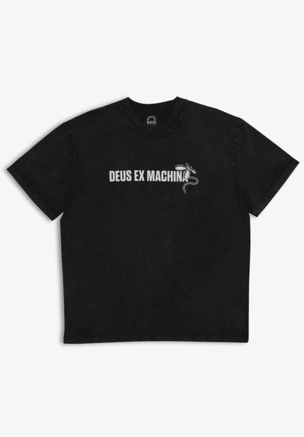 DEUS EX MACHINA SURF SHOP TEE - ANTHRACITE