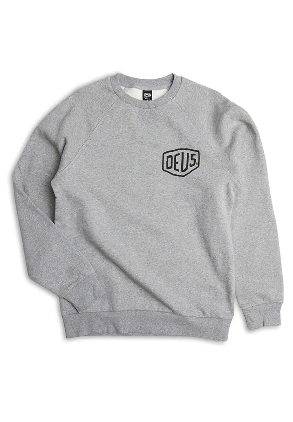 DEUS EX MACHINA VENICE ADDRESS CREW - GREY MARLE