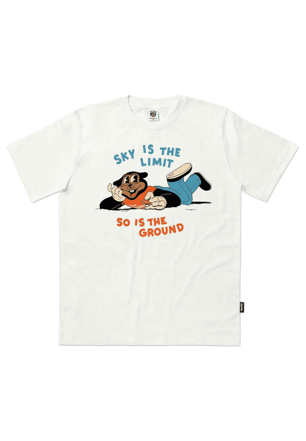 THE DUDES LIMITS T-SHIRT - OFF WHITE