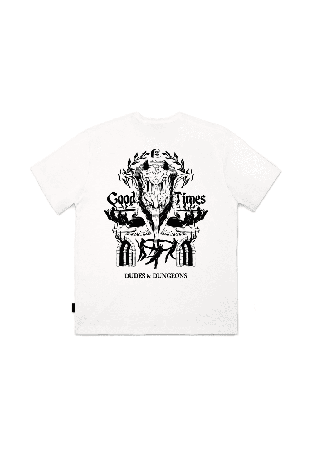 THE DUDES GOOD TIMES T-SHIRT - WHITE