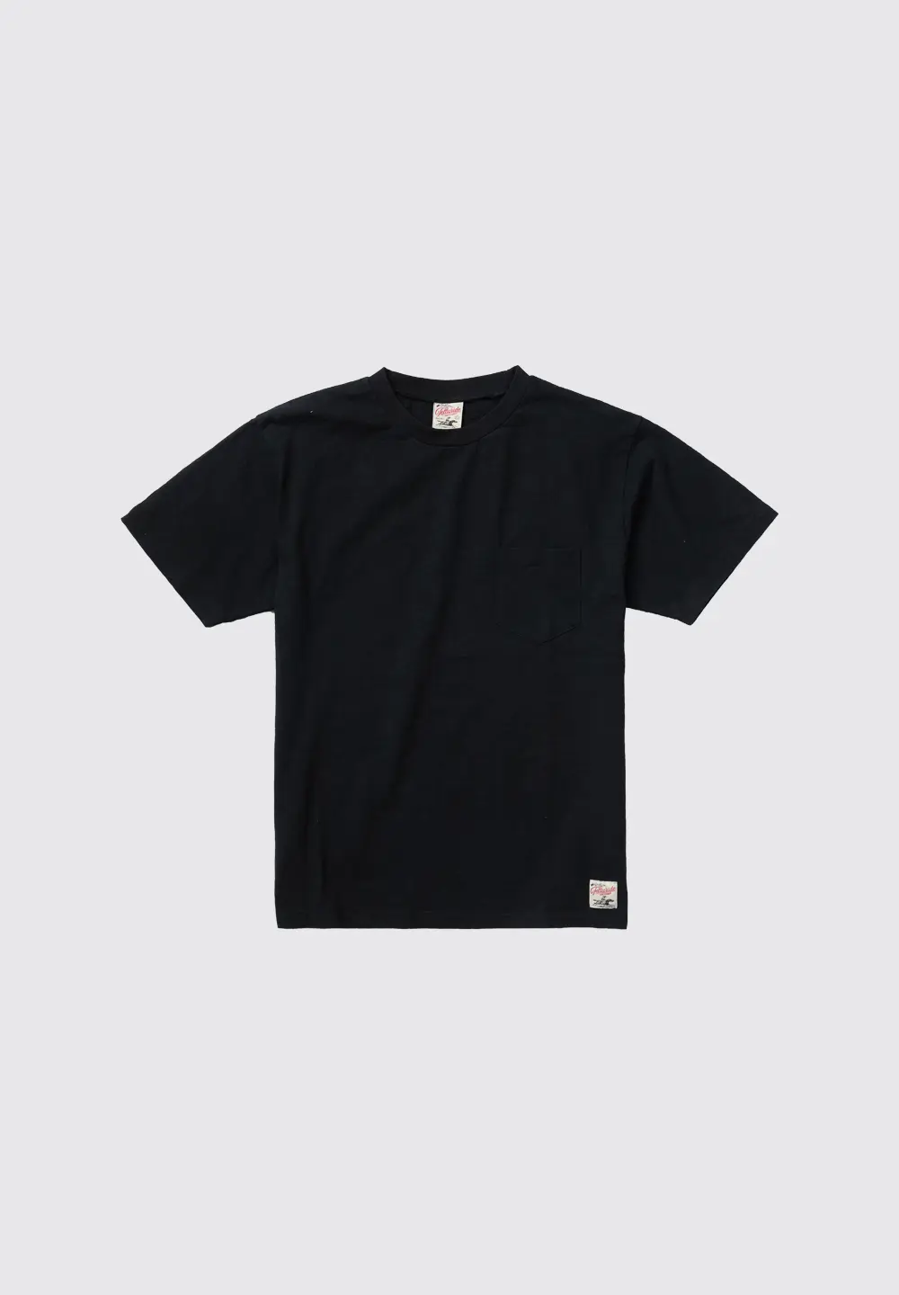 TELLURIDE SLUB POCKET TEE - BLACK