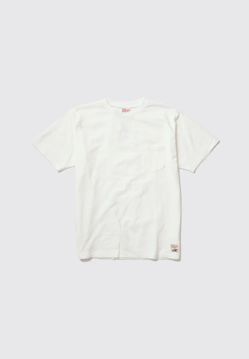 TELLURIDE SLUB POCKET TEE - WHITE