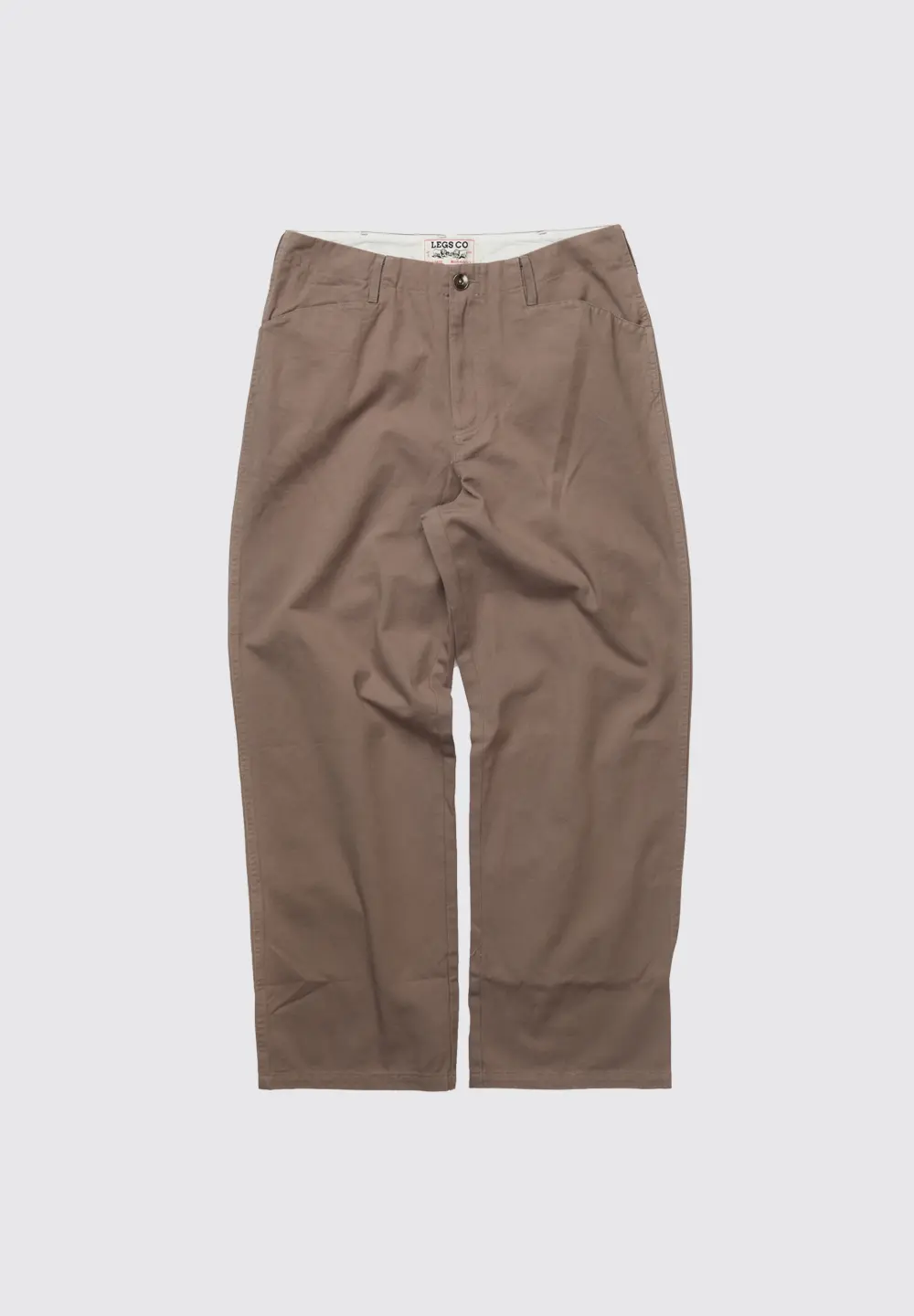 LEGS CO STRAIGHT CUT - REGULAR WORK PANTS - GREY