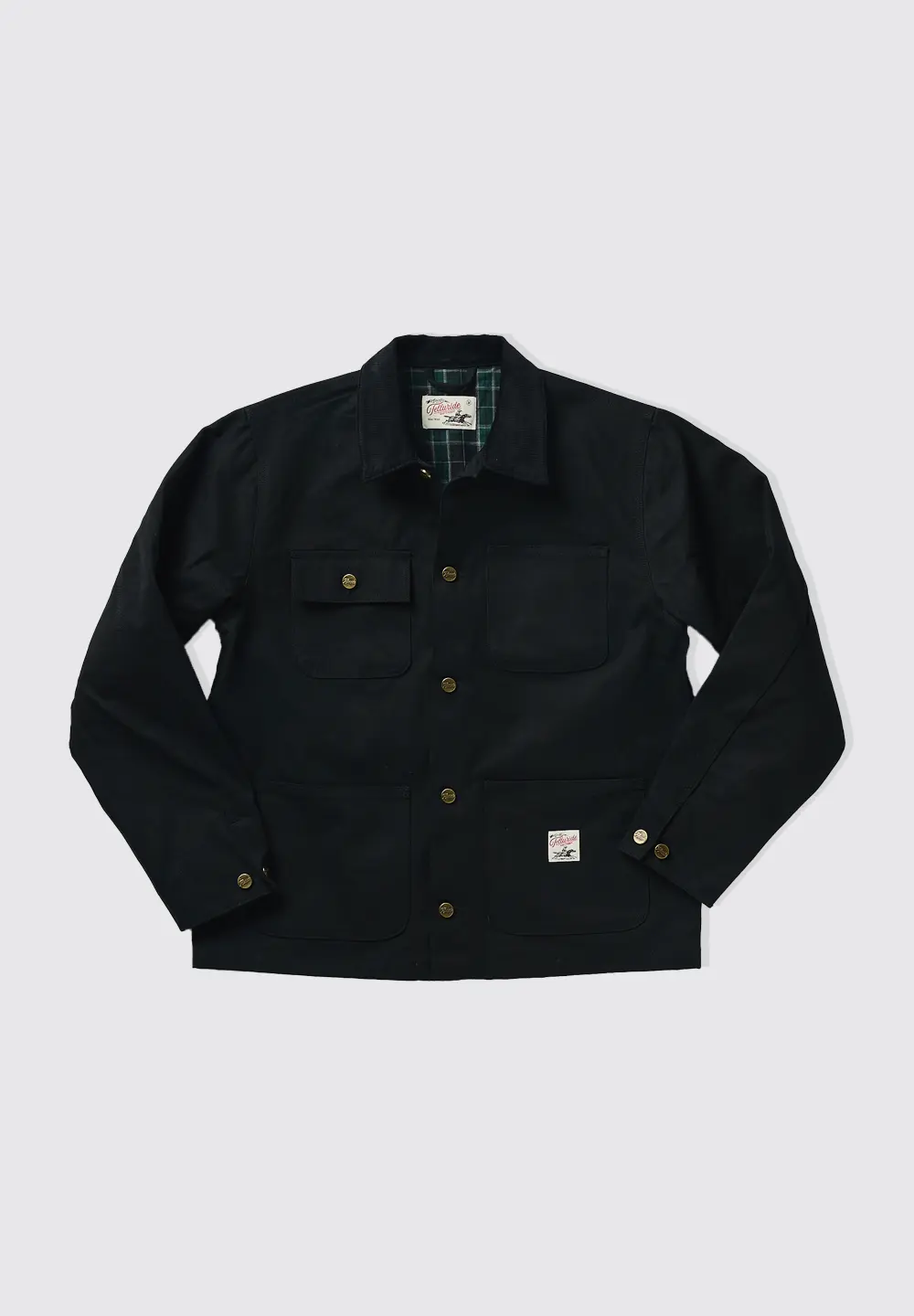 TELLURIDE WANDERER CHORE COAT - BLACK