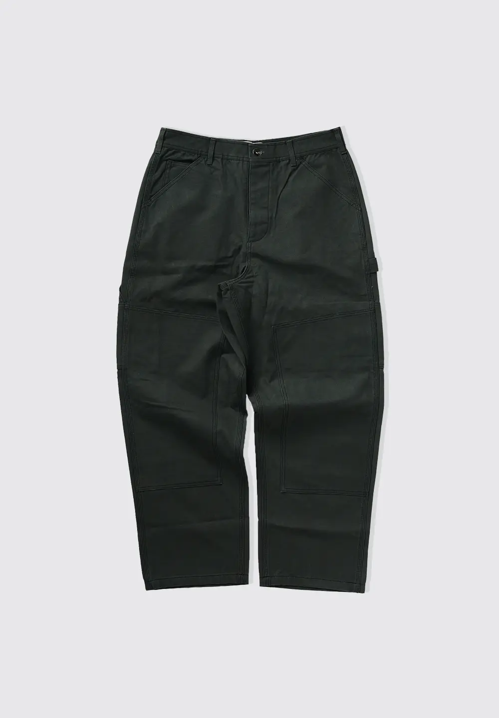 LEGS CO DOUBLE KNEE PAINTER PANTS - OLIVE